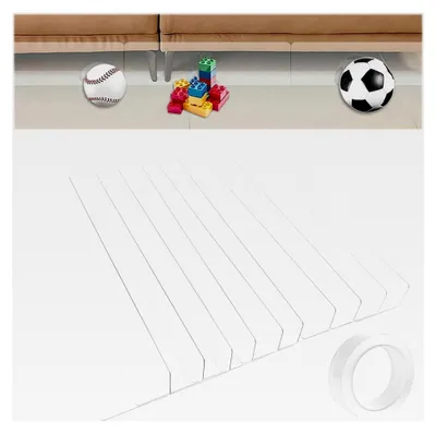 Produktbild von 10 Stück Spielzeugblocker für das Sofa, Transparentes Blockierbrett für Möbel, mit Starkem Nanoband, Spielzeugblocker für Couch und Bett