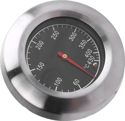 Image de Thermomètre à viande Jauge de température pour four et grill en acier inoxydable Pointeur court Fournitures de cuisine