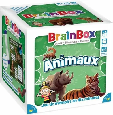 Image de Jeu éducatif Asmodee BrainBox - Animales