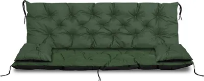 Produktbild von Schaukelbank Kissen Grün Garten-Set 150x60x50cm + 2 Kissen 42 x 42cm
