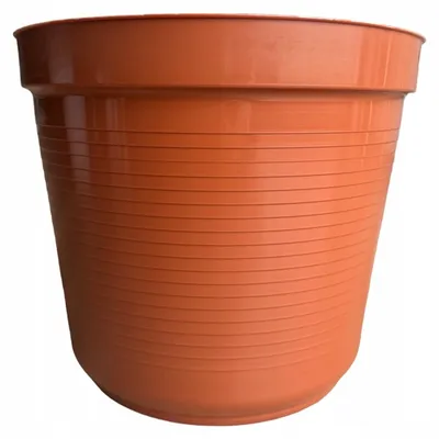 Produktbild von Tomplastik Großer Übertopt 18cm Terrakotta Kunststoff Robust