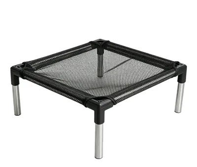 Productafbeelding van Verhoogd Draagbaar Hondenbed met Ademend Mesh
