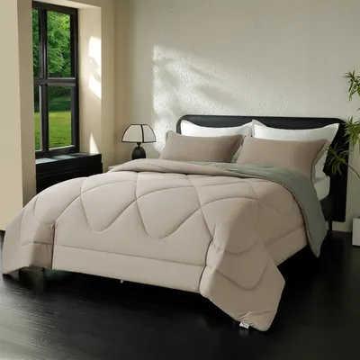 Produktbild von Reversibles Bettdecke, 240 x 220 cm, für alle Jahreszeiten