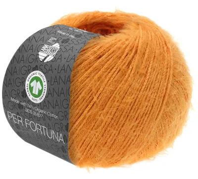 Produktbild von Lana Grossa - Per Fortuna GOTS 0011 orange