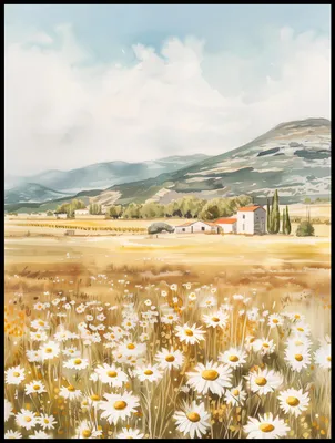 Obrázok produktu pre Plagát 75 x 100 cm Pokojný idylický deň