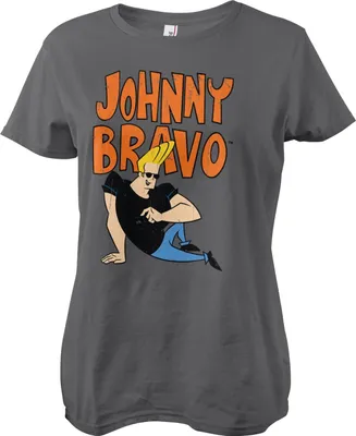 Produktbild von Johnny Bravo Girly Tee - XX-Large - DarkGrey