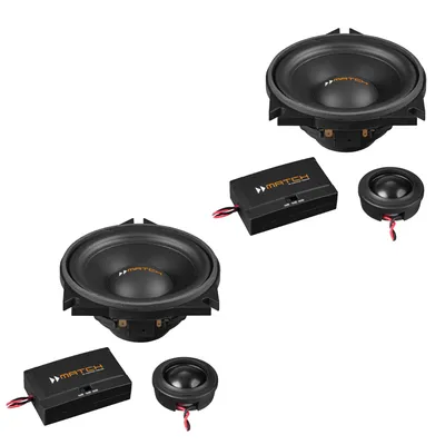 Produktbild von Helix MATCH UP C42BMW-FRT.3 | 10cm 2-Wege System | Lautsprecher Plug´n´Play | BMW E81/82/87, F20/21/22, F90, F34, G20, F32/33/36, G22, E60/61, F10/11, G30/31, F06/13, E65, F01, G11, i8, E84, E83, F25, E70, F15, F85, E71/72, F16, G06, usw.