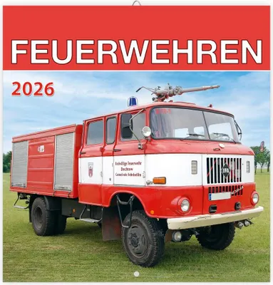Produktbild von Trötsch Broschürenkalender Feuerwehren 2026