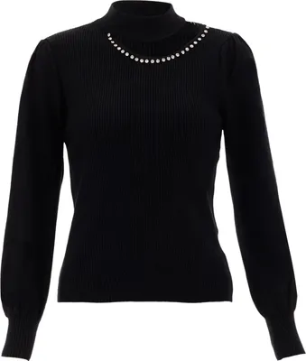 Produktbild von NAEMI damen strickpullover - schwarz, XS/S