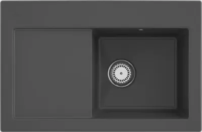 Produktbild von Villeroy & Boch Keramikspüle 671401i4, Subway 45 Einbauspüle - inkl.