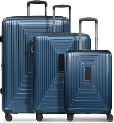 Imagen del producto de Conjunto de maletas rígidas de 3 piezas, con capacidad ampliable