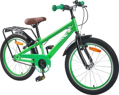 Obrázok produktu pre vidaXL Detský bicykel 20 palcov pre deti od 6 do 11 rokov Zelený