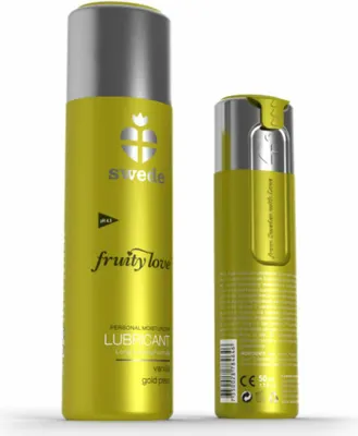 Image de Swede - Fruity Love Lubrifiant Vanille Or Poire 100 Ml