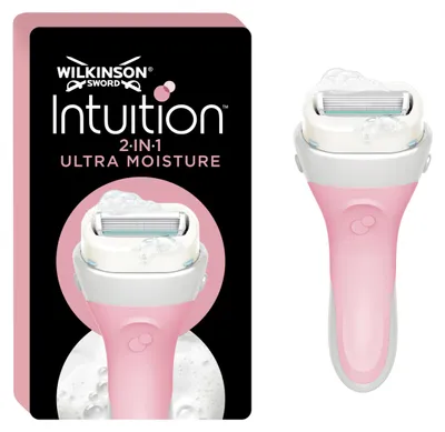 Produktbild von Wilkinson Sword Intuition 2-in-1 Ultra Moisture Damenrasierer, Haarentfernung, H