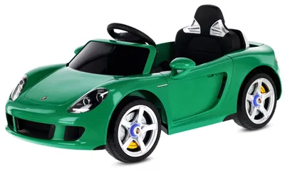 Produktbild von Sun Baby Elektroauto Porsche Carrera GT Cabrio 12V, Fernbedienung, MP3, 2 Motoren 390, grün
