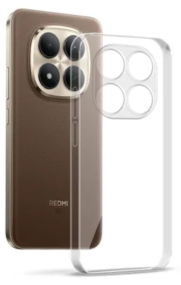 Produktbild von Handyhülle für Xiaomi Redmi Note 15 Pro+ 5G Hülle Transparent Flexibel Elastisch Case Cover Backcover Schutzhülle