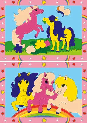 Productafbeelding van Süße pony's, Ravensburger, artikelnummer 27773
