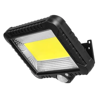 Produktbild von Solar LED Strahler mit Bewegungssensor Flutlichtstrahler Solar Wandleuchte Dämmerungssensor Solarleuchte IP44 5W 400 Lumen 6000K Kaltweiß