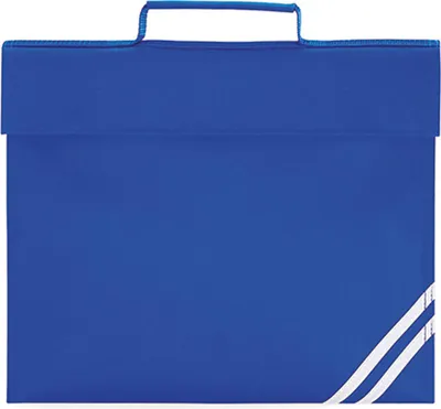 Immagine prodotto di Quadra QD456 | Borsa per libri classica / 36 x 30 cm - Colore: Bright Royal - Dimensioni: 36 x 30 cm