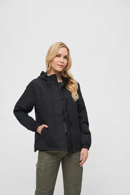 Produktbild von Brandit BD33114 | Ladies Summer Windbreaker Frontzip wasserabweisend - Farbe: Black - Größe: L