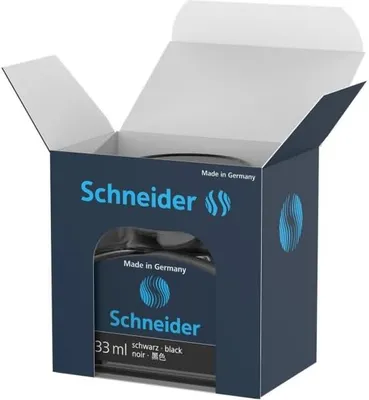 Produktbild von Füllertinte 33ml schwarz Packung mit 9 Stück
