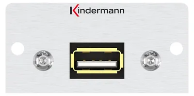 Obrázek produktu pro Kindermann Konnect 50 hliník - Modulární čelní deska snap-in