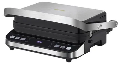 Immagine prodotto di Ferro per waffle - Macchina per waffle - Piastra per waffle - Griglia di contatto digitale da 2000W con termostato regolabile