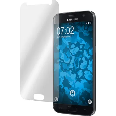 Produktbild von 4er-Pack PhoneNatic Displayschutzfolien klar  kompatibel mit Samsung Galaxy S7