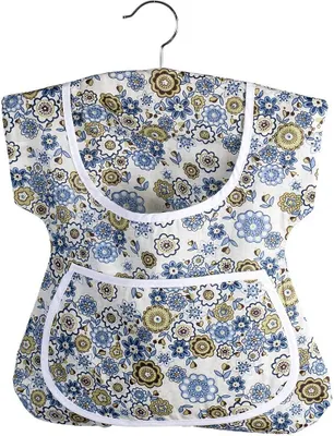 Obrázok produktu pre WENKO 3714010100, taška na skladovanie oblečenia, Viacfarebný, Bavlna, Kvetinový vzor, Ručné umývanie, 33 cm