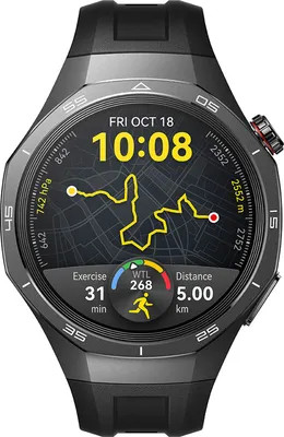 Produktbild von Huawei Watch GT 5 PRO 46MM schwarz Bundle, Smartwatch, 326 ppi, SpO2-Erkennung