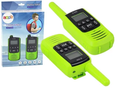 Obrázok produktu pre Vysielačky zelený dosah 3 km