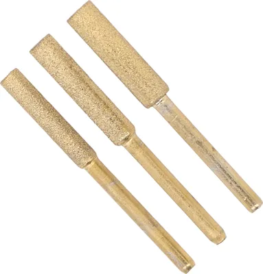 Obrázek produktu pro 18PCS Ti pokovené smirkové brusné bity Ostřič řetězových pil Brusné pilníky 4,0 mm 4,8 mm 5,5 mm