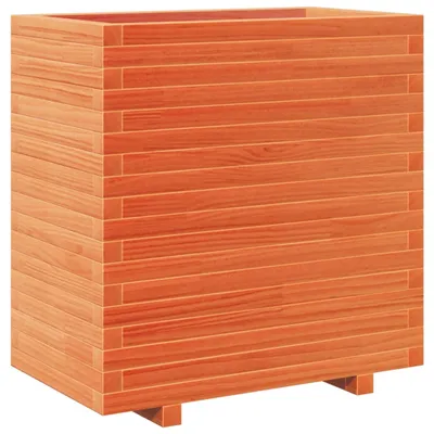 Immagine prodotto di vidaXL Fioriera marrone cera 70x40x72,5 cm in legno di pino massiccio