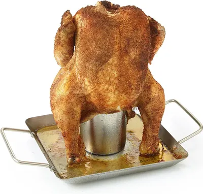Produktbild von Barbecook 223.6139.000, Hühnchenröster, Edelstahl, Edelstahl, Barbecook, Rechteckig, 275 mm