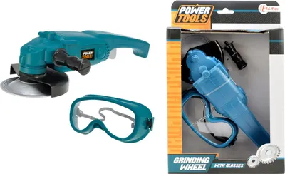 Produktbild von Toi-Toys - Power Tools - Schleifmaschine + Schutzbrille Kinderwerkzeug Flex