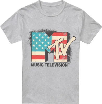 Produktbild von MTV - "American" T-Shirt für Herren TV6286 (L) (Sport Heide)