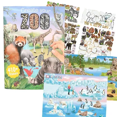 Produktbild von Depesche Create Your ZOO, 410 Stück(e), 4 Jahr(e), Mehrfarbig