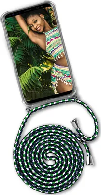 Produktbild von TWIST-Case + TWIST-Cord für Samsung Galaxy S9 Plus, Farbe:Mama Africa (Silber)
