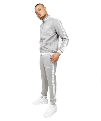 Produktbild von Lonsdale Herren Trainingsanzug Ashwell grey/white M
