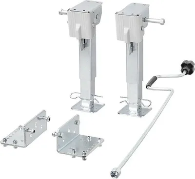 Produktbild von Verstellbare Kurbelstütze für Wohnmobile, 330-530 mm, 2er-Set