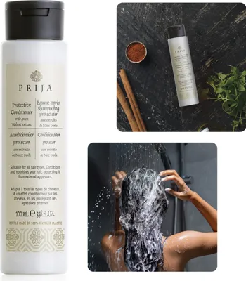 Produktbild von PRIJA Schützende Haarspülung, mit Nuss-Extrakt 100 ml