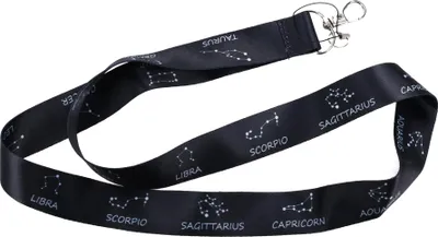 Obrázek produktu pro Klíčenka na krk s kovovou karabinkou - Zodiac