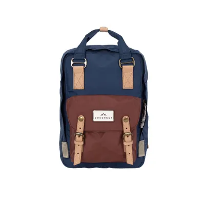 A studio shot of a backpack against a white background.