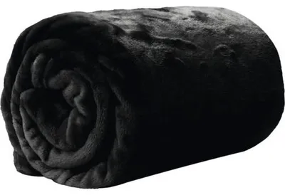 Produktbild von Unique Living - Enzo Plaid 130x180cm Schwarz
