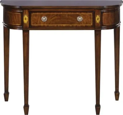 Produktbild von Casa Padrino Jugendstil Mahagoni Konsole Braun 91 x 40 x H. 78 cm - Luxus Qualität