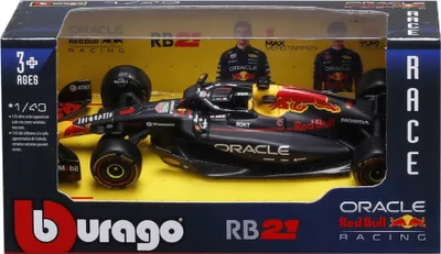 Image de BOLID F1 Red Bull Racing RB21 Verstappen GP de Bahreïn 1:43 BBURAGO 18-38233