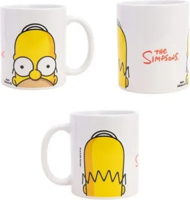 Produktbild von Die Simpsons Homer Teetasse Tasse Kaffeetasse Geschenkidee 325 ml