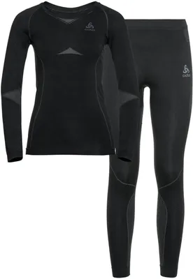 Produktbild von ODLO Set long FUNDAMENTALS PERFORMA 60056 black - odlo graphite gr XL