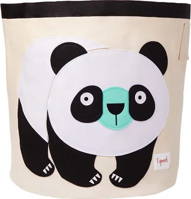 Obrázek produktu pro 3 Sprouts Košík na hračky Úložný koš Panda