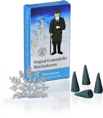 Produktbild von Original Crottendorfer - Räucherkerzen Räucherkegel Gr. M - Wintertraum